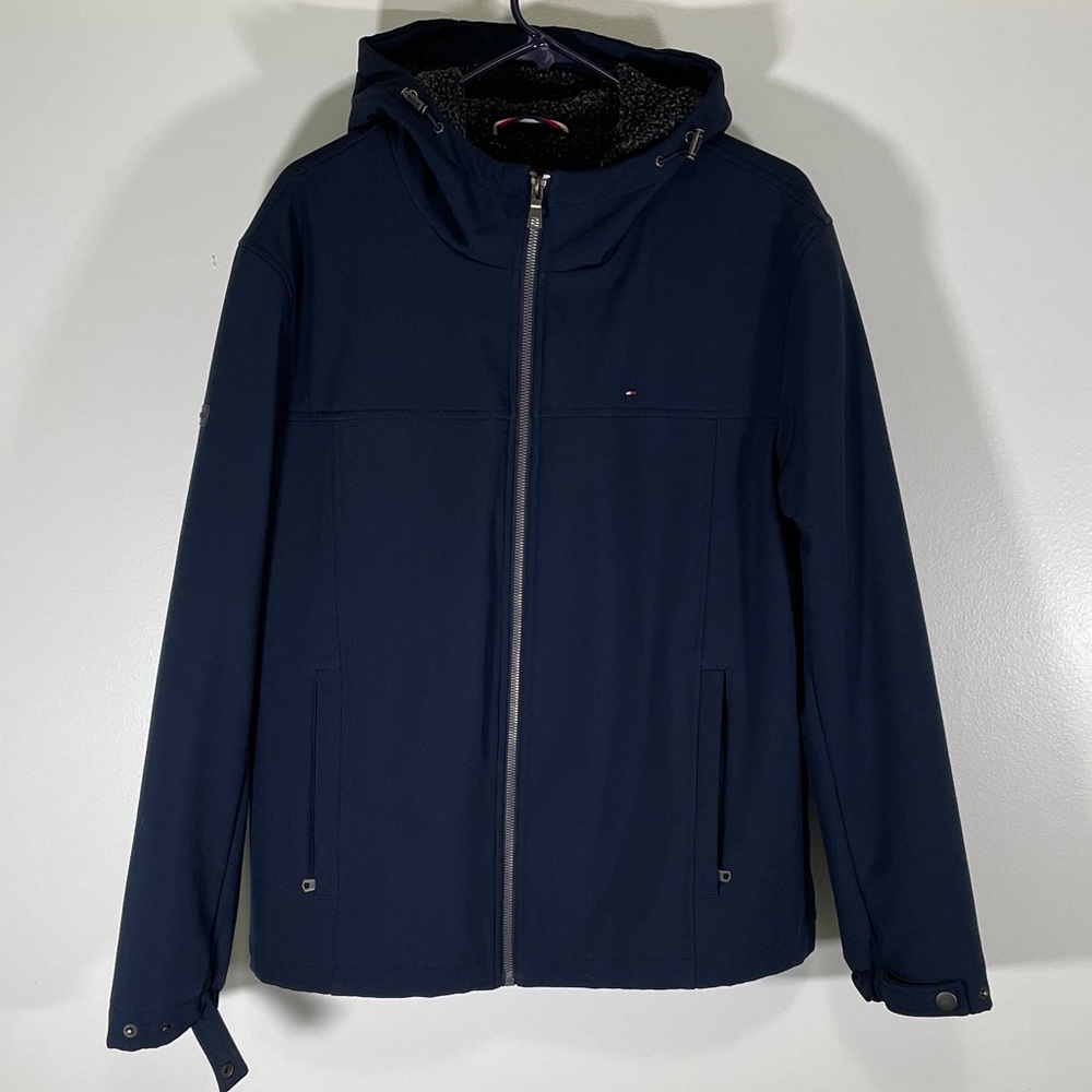 Tommy Hilfiger Men's Dark Blue Performance Jacket